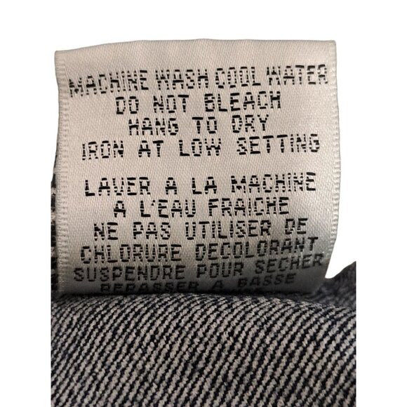 Y2K Revolution by Ricki's Streetwear Denim Lightweight Button Front Jacket Sz M - Picture 7 of 15